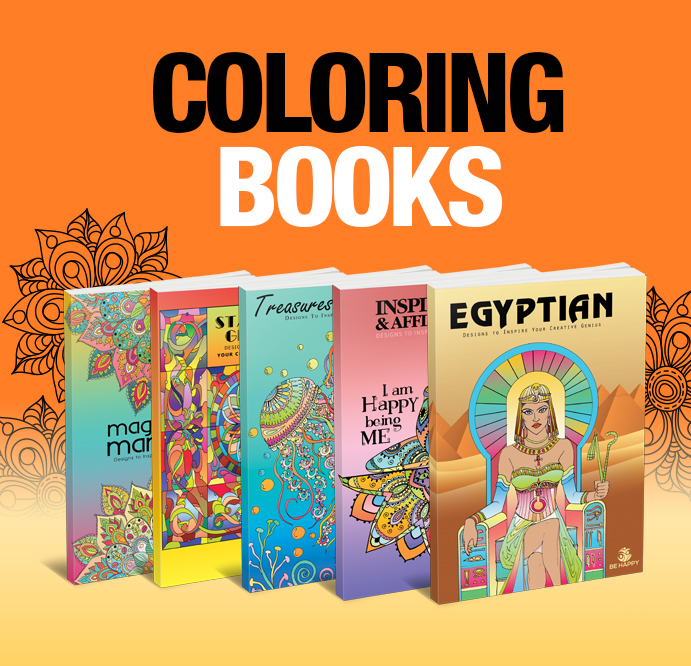 Be Happy Coloring Book Store Launches Fascinating line of Adult